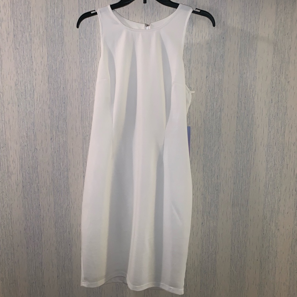 White short dress